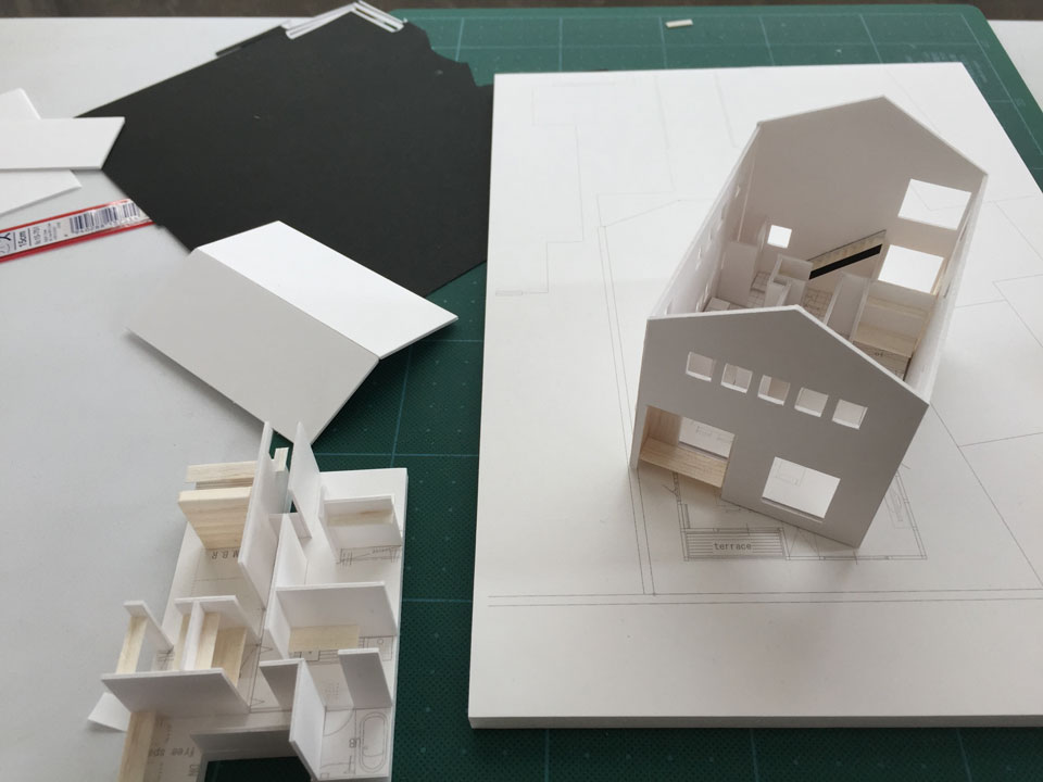 ta-house　住宅設計模型製作