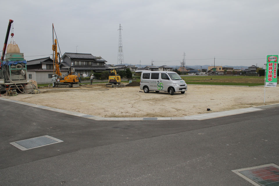 広島県福山の家の計画地