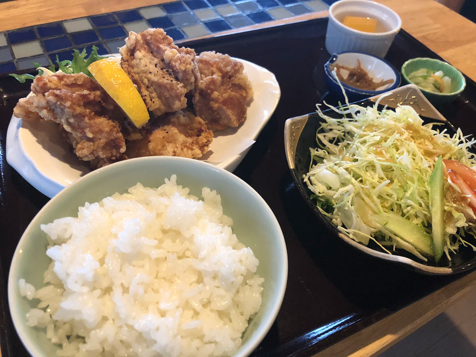 鹿児島名物 唐揚げ定食