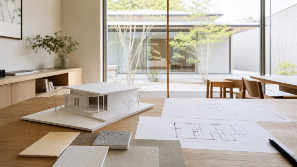 工務店より先に建築家へ相談するという家づくりの進め方