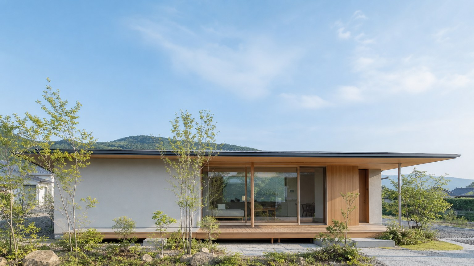 香川の平屋二世帯住宅
