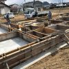 基礎立上り型枠工事