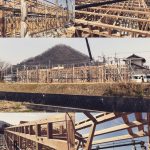 平屋の二世帯住宅_上棟
