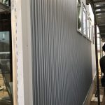 ガルバリウム鋼板（Kスパン）施工開始