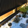 三谷の家（河川敷沿いの二世帯住宅）竣工後に訪問（盆休み）