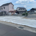捨てコン打設・墨出し-高松市桜町の家