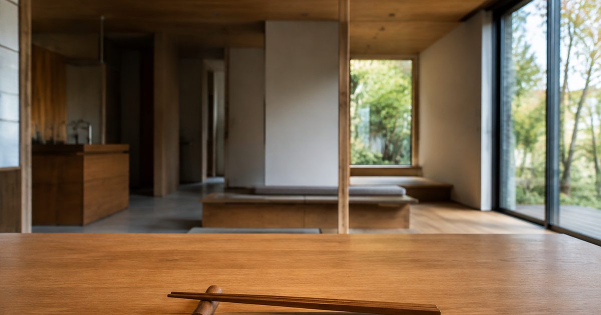 本質から逆算する設計——「箸はシンプルだから多機能だ」という建築の哲学
