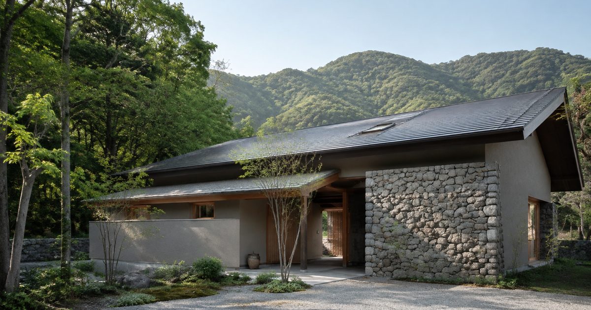 地域素材が建築に固有の声を与える