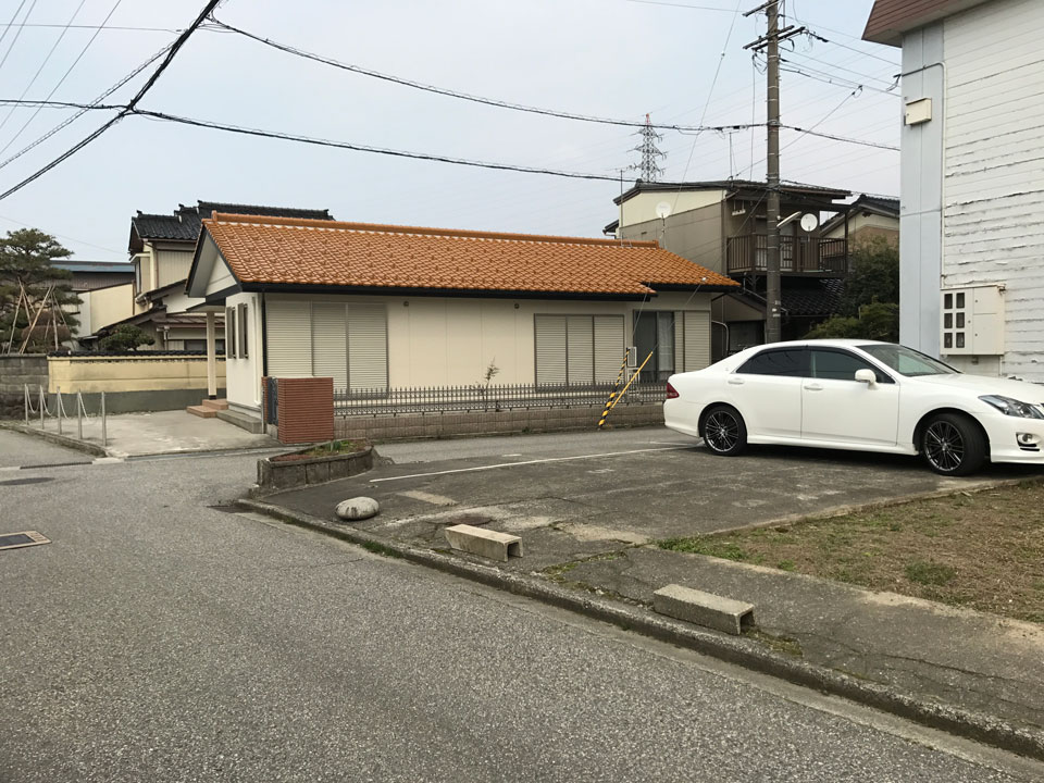 富山市に建てる家　敷地調査