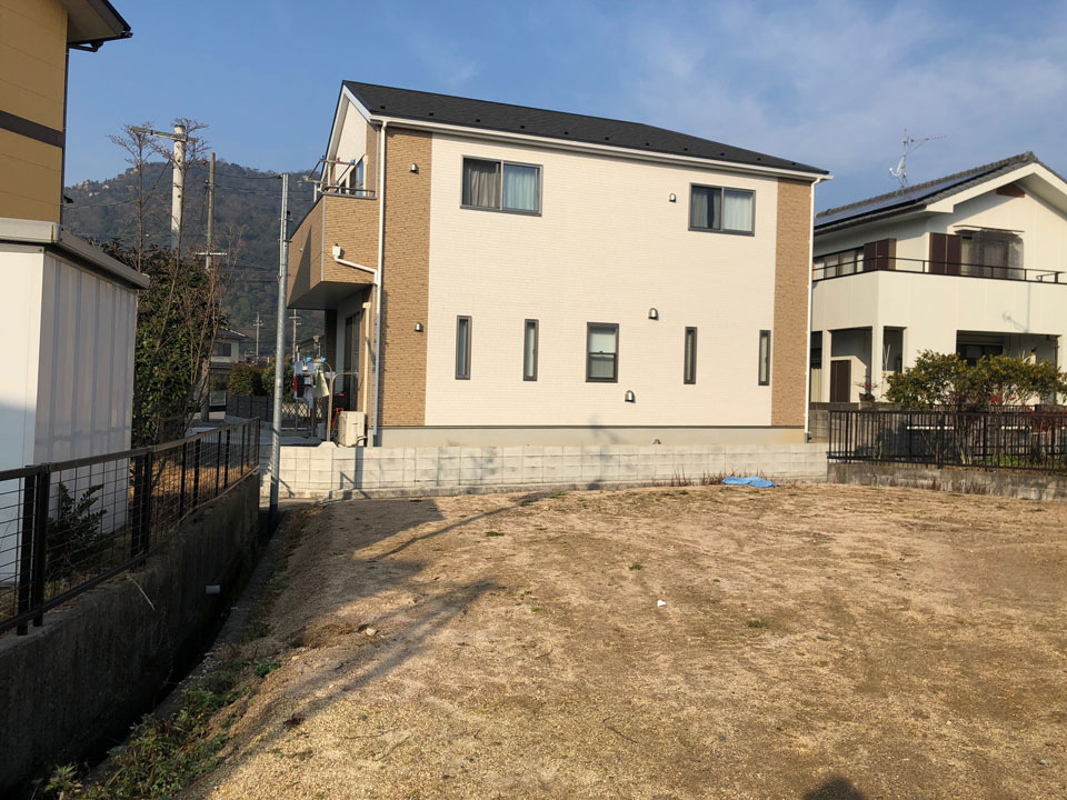 広島の住宅設計_敷地調査