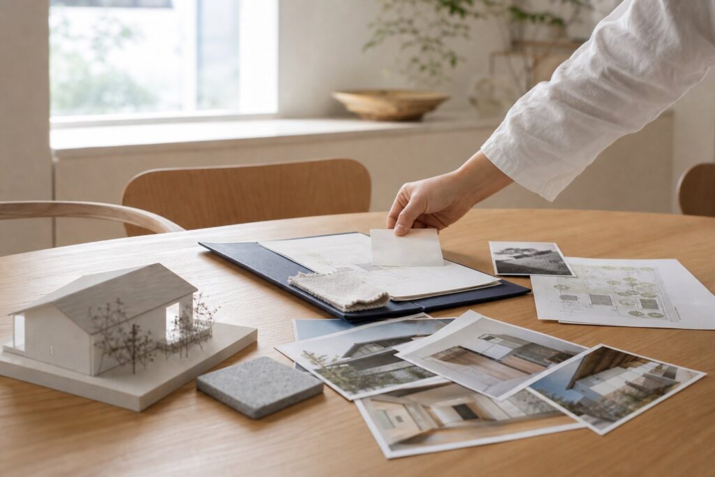 建築家への初回相談で準備するもの｜なくてもよいもの