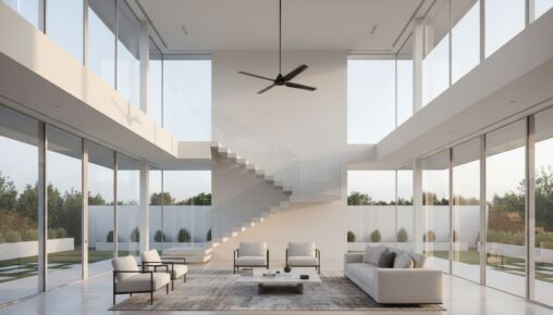 建築家と建てる解放的デザインのリビング住宅