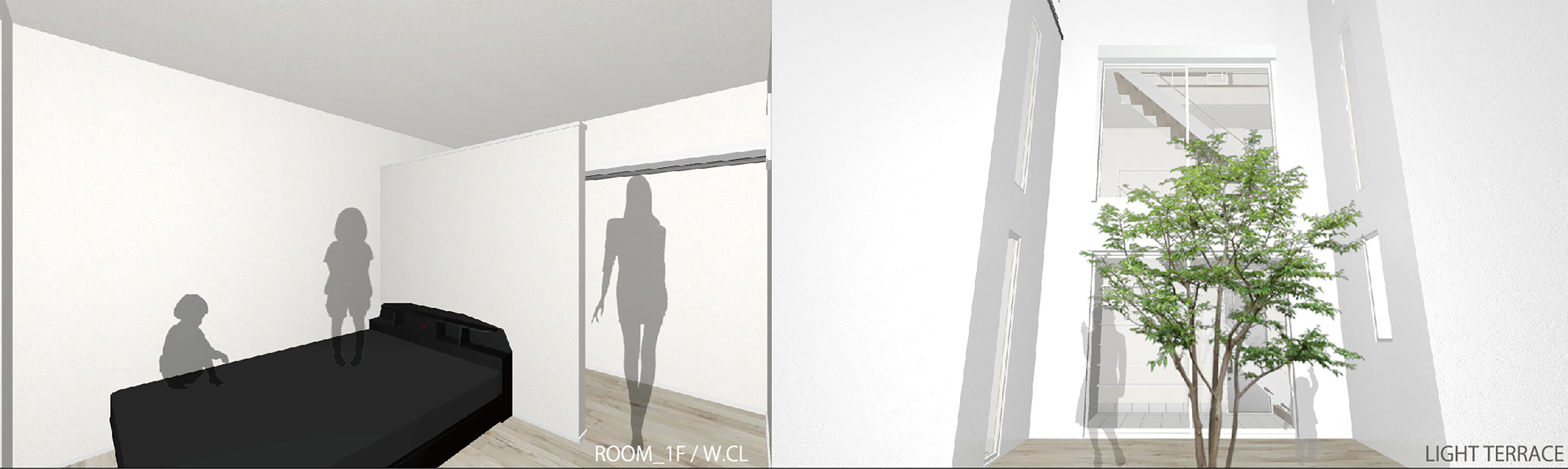 Roof terrace and outdoor terrace