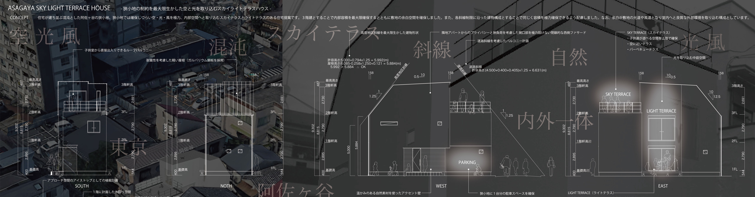 House with outdoor terrace