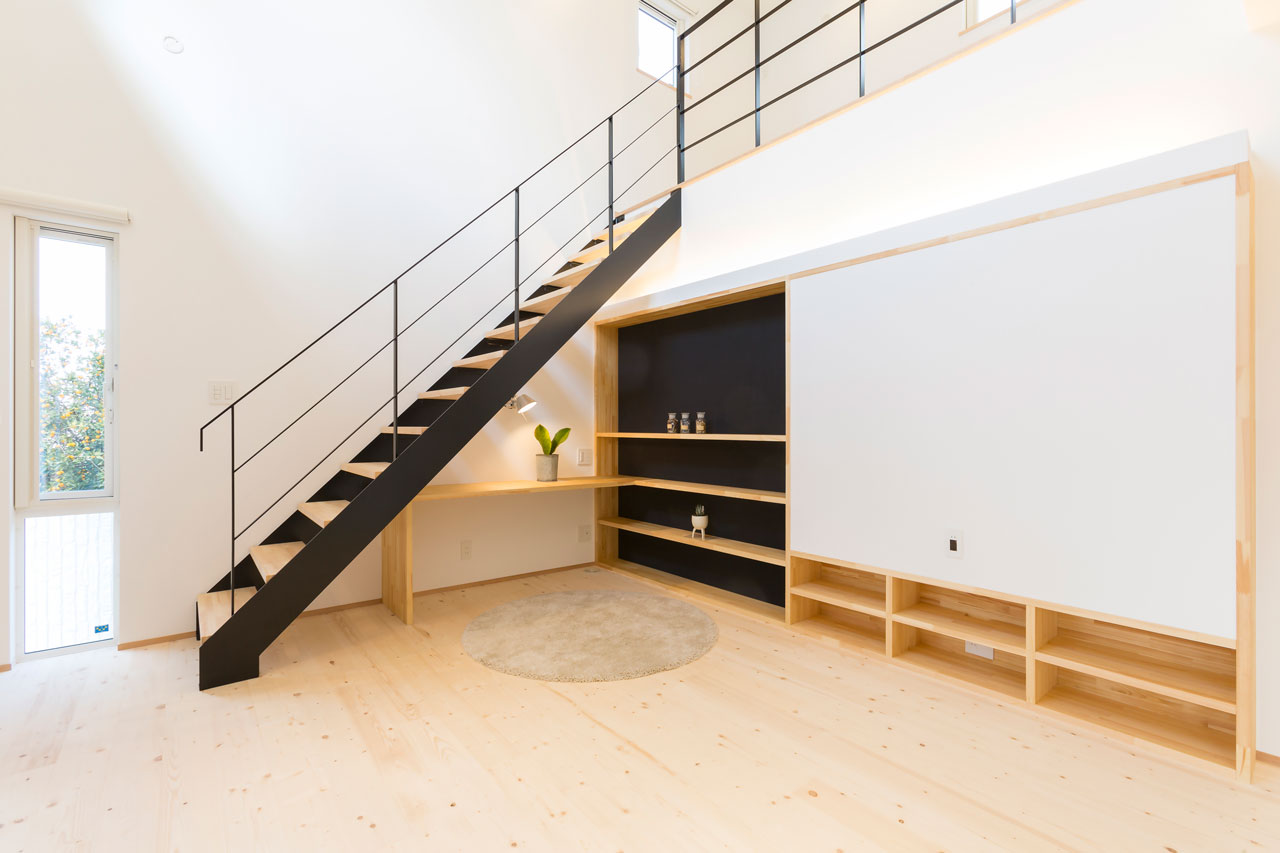 飯山の家 リビング