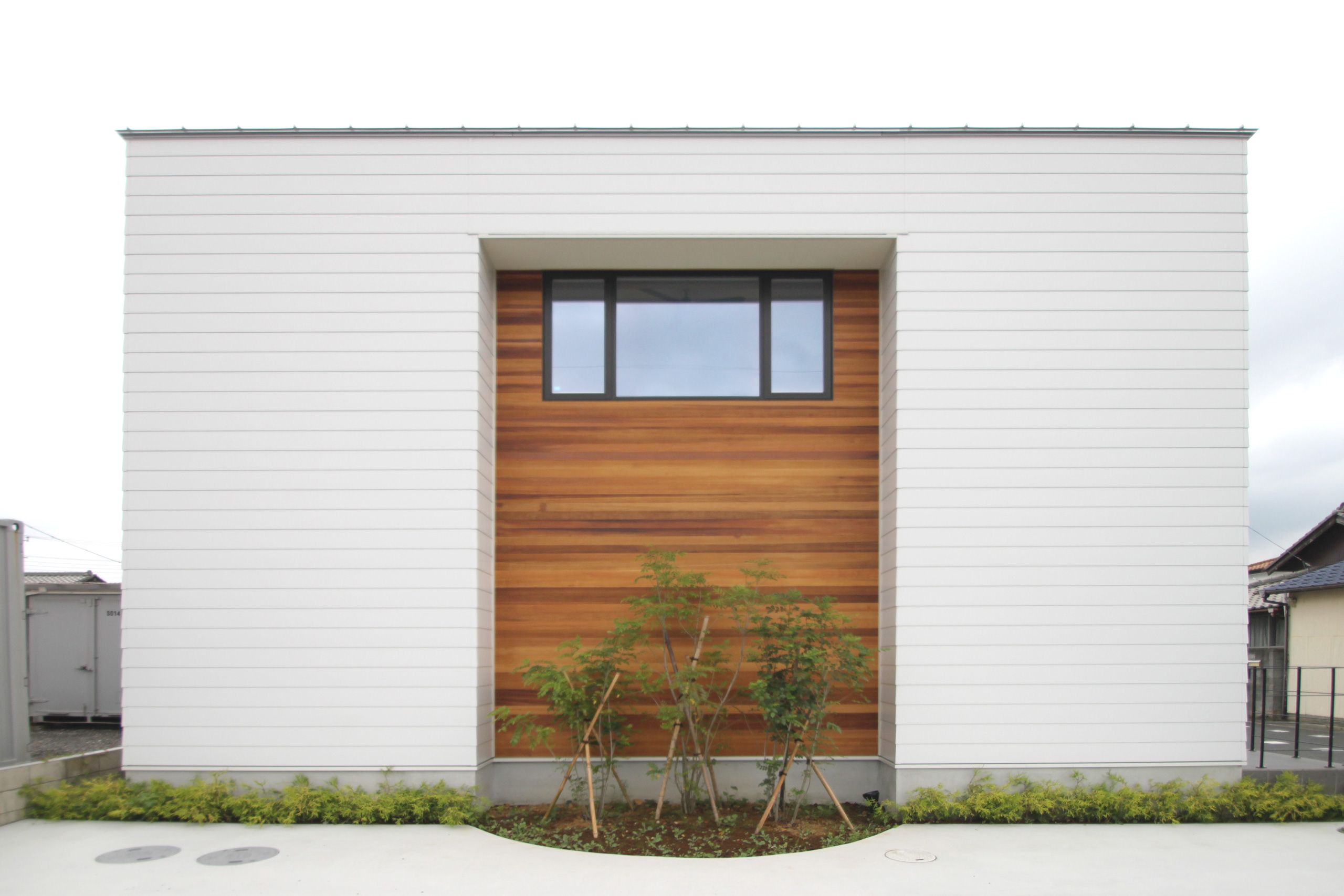 Symbolic facade design house