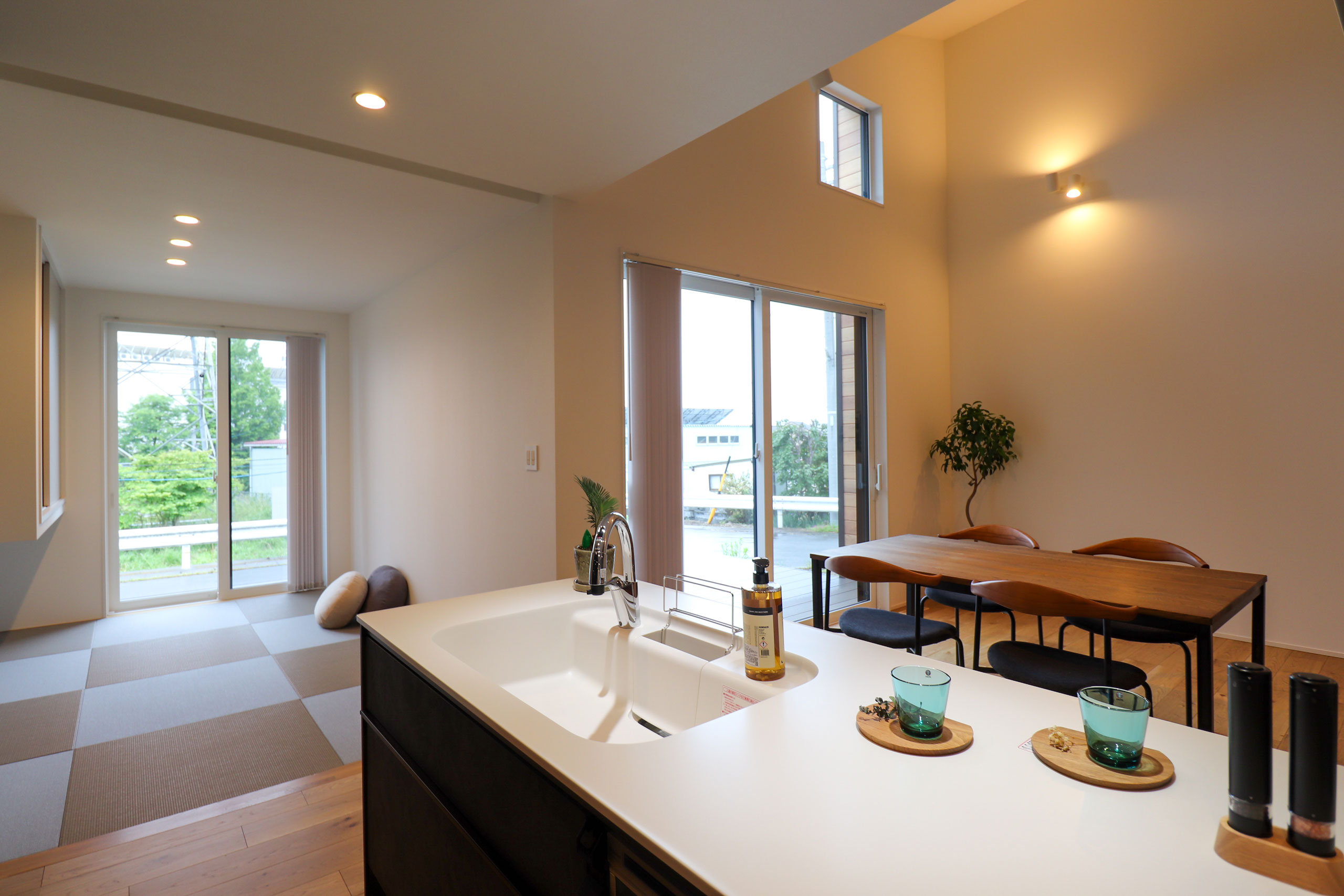 Kitchen and Japanese space
