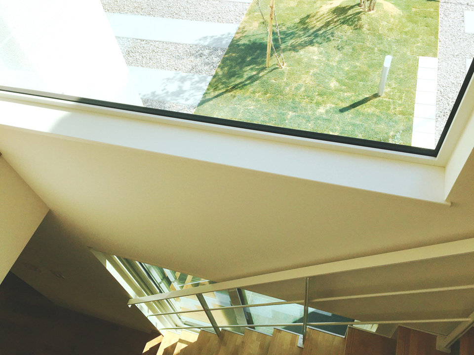 Stair void and light court