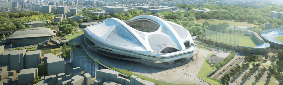 ザハ・ハディド案 新国立競技場
