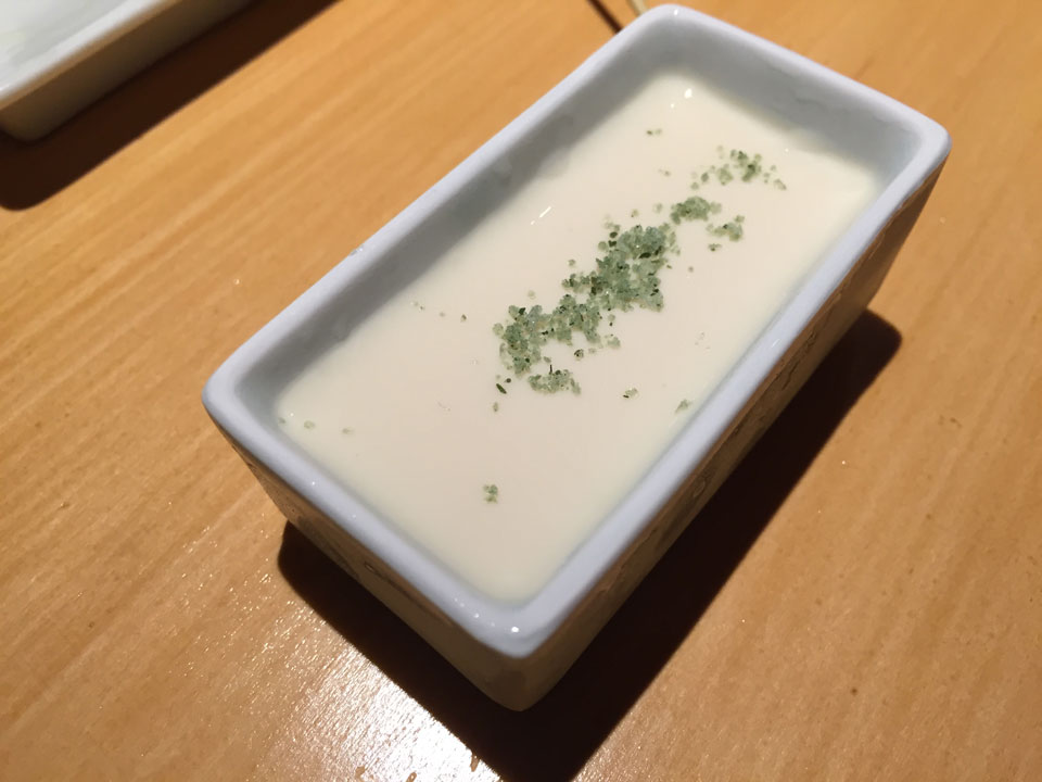 自家製豆腐 突き出し